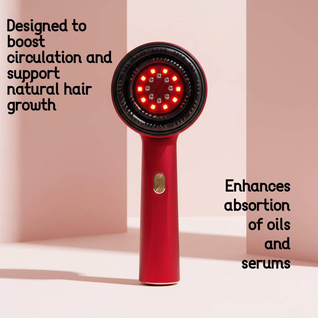 Hair Growth Scalp Massager + FREE Hair Oil !